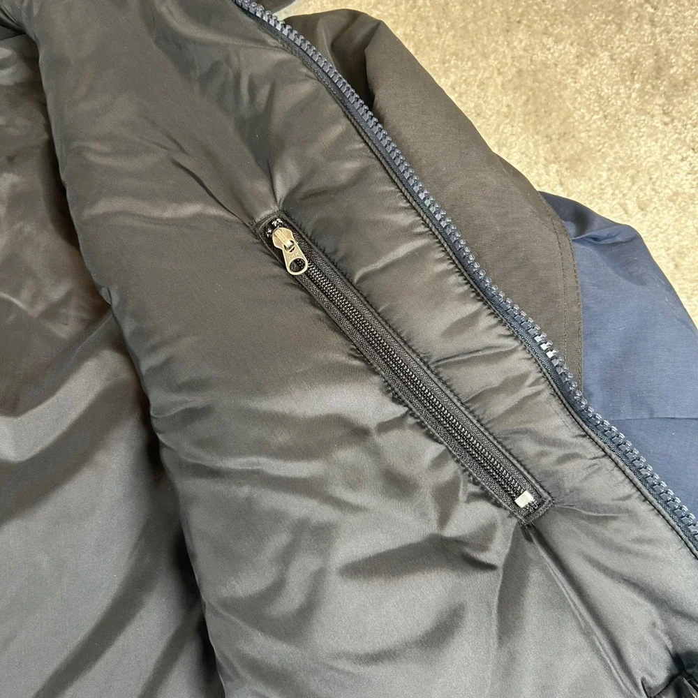NWT‎ LL Bean Winter Parka Mens Small Navy Thinsulate LiteLoft Teflon HT Jacket